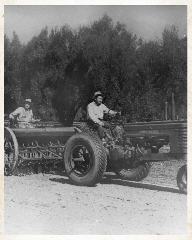 Grading the Land - Dehesa Valley - 1950's