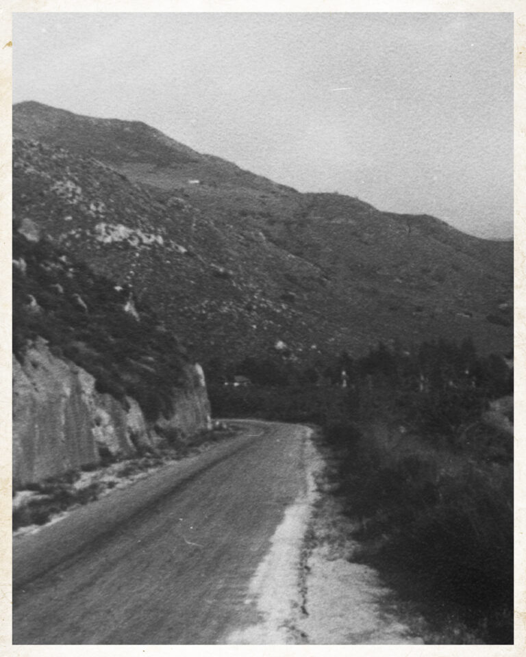 "Allen's Grade" - Dehesa Road 1940's