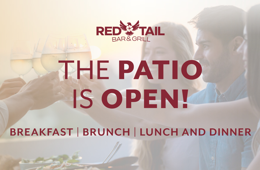 The Patio is Open!