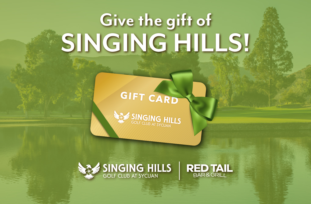 Singing Hills Gift Cards