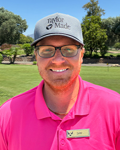 Sam Fradette, golf instructor